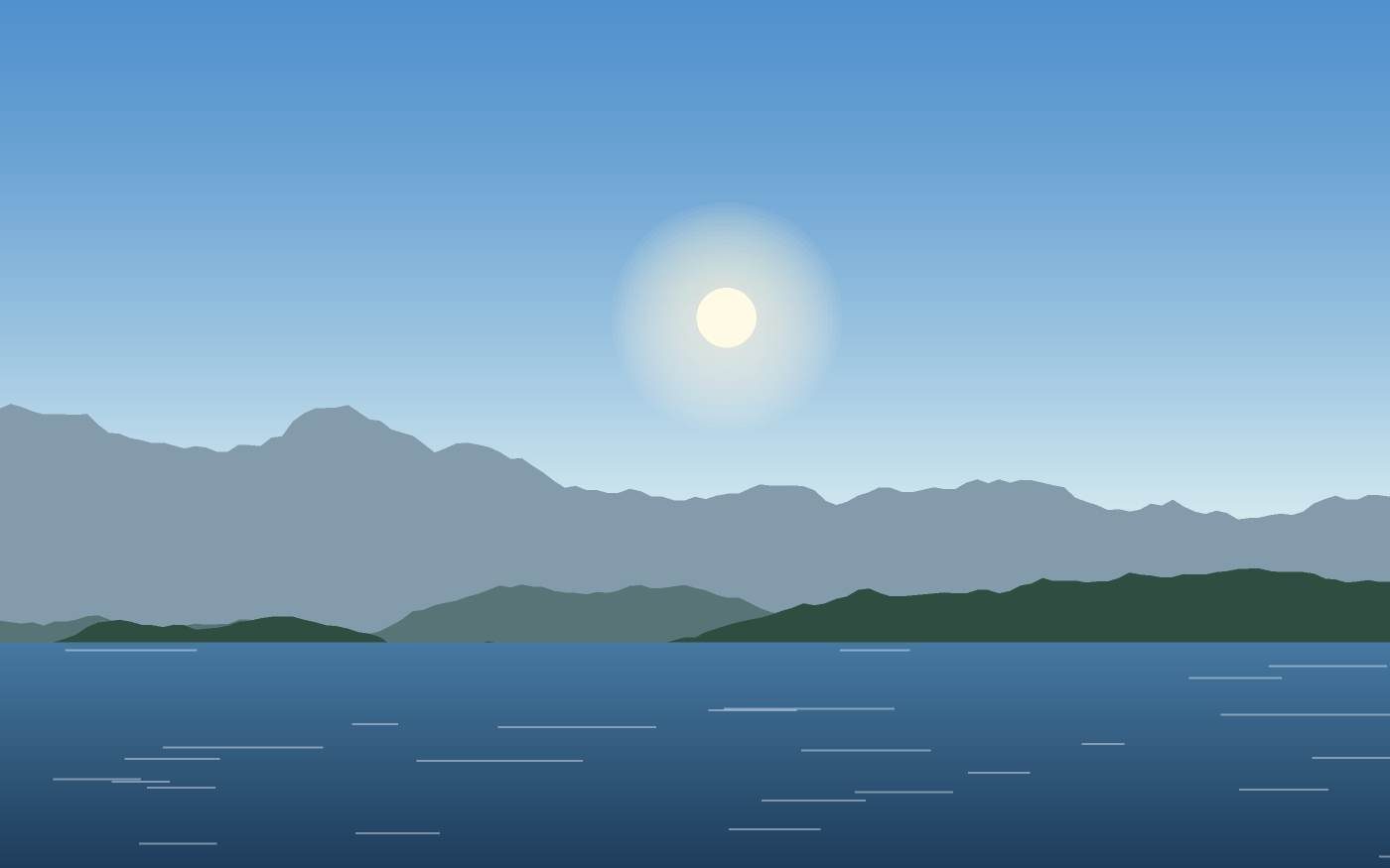Landschaftsillustration