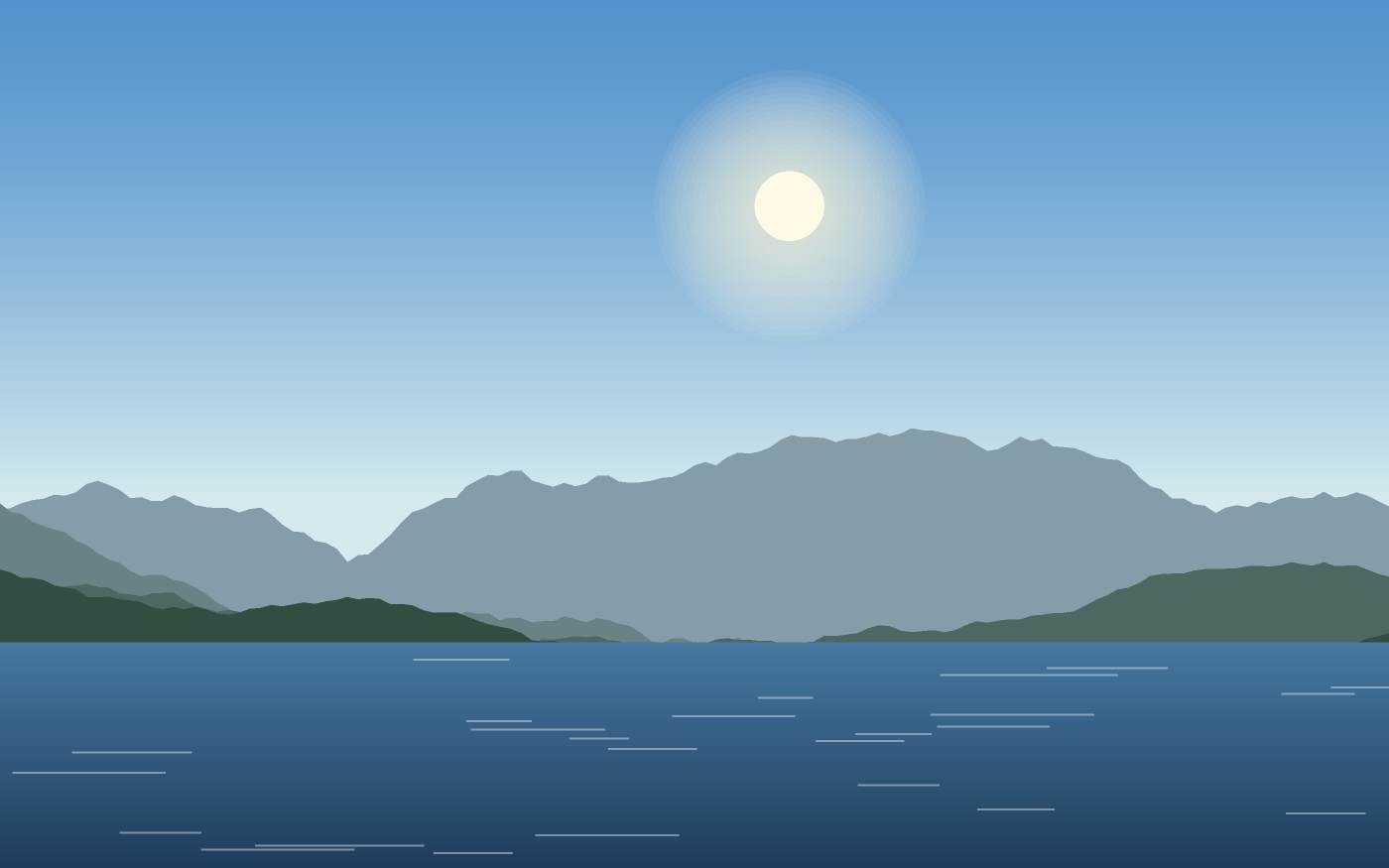 Landschaftsillustration