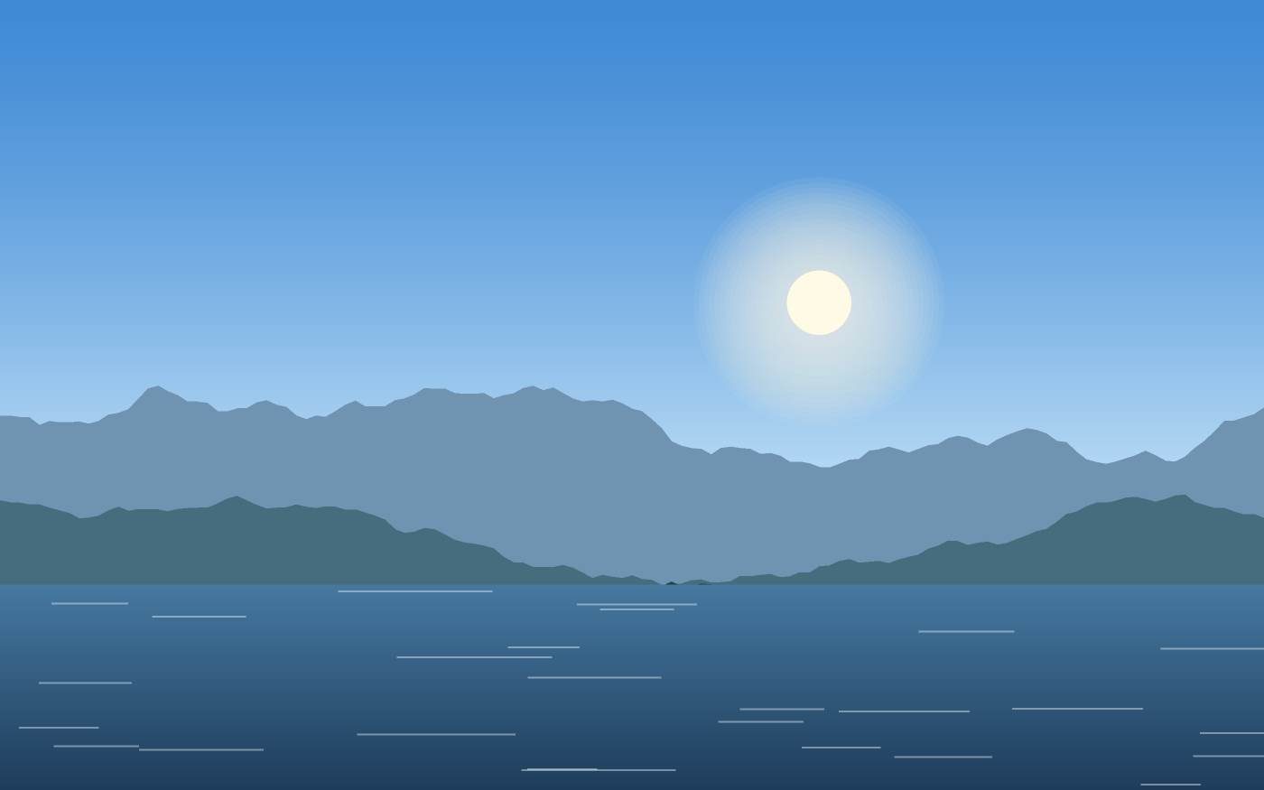 Landschaftsillustration