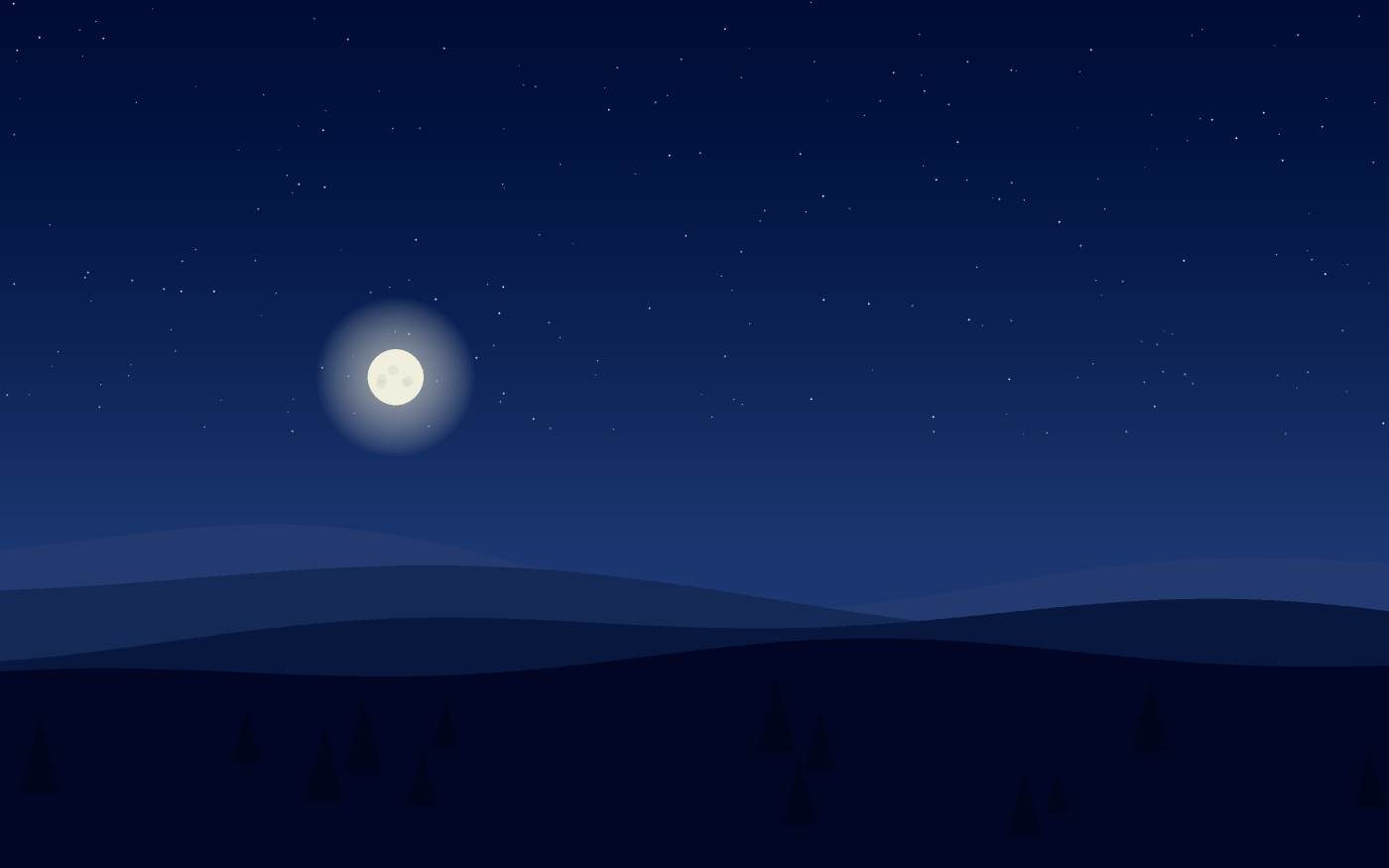 Ilustración de un paisaje