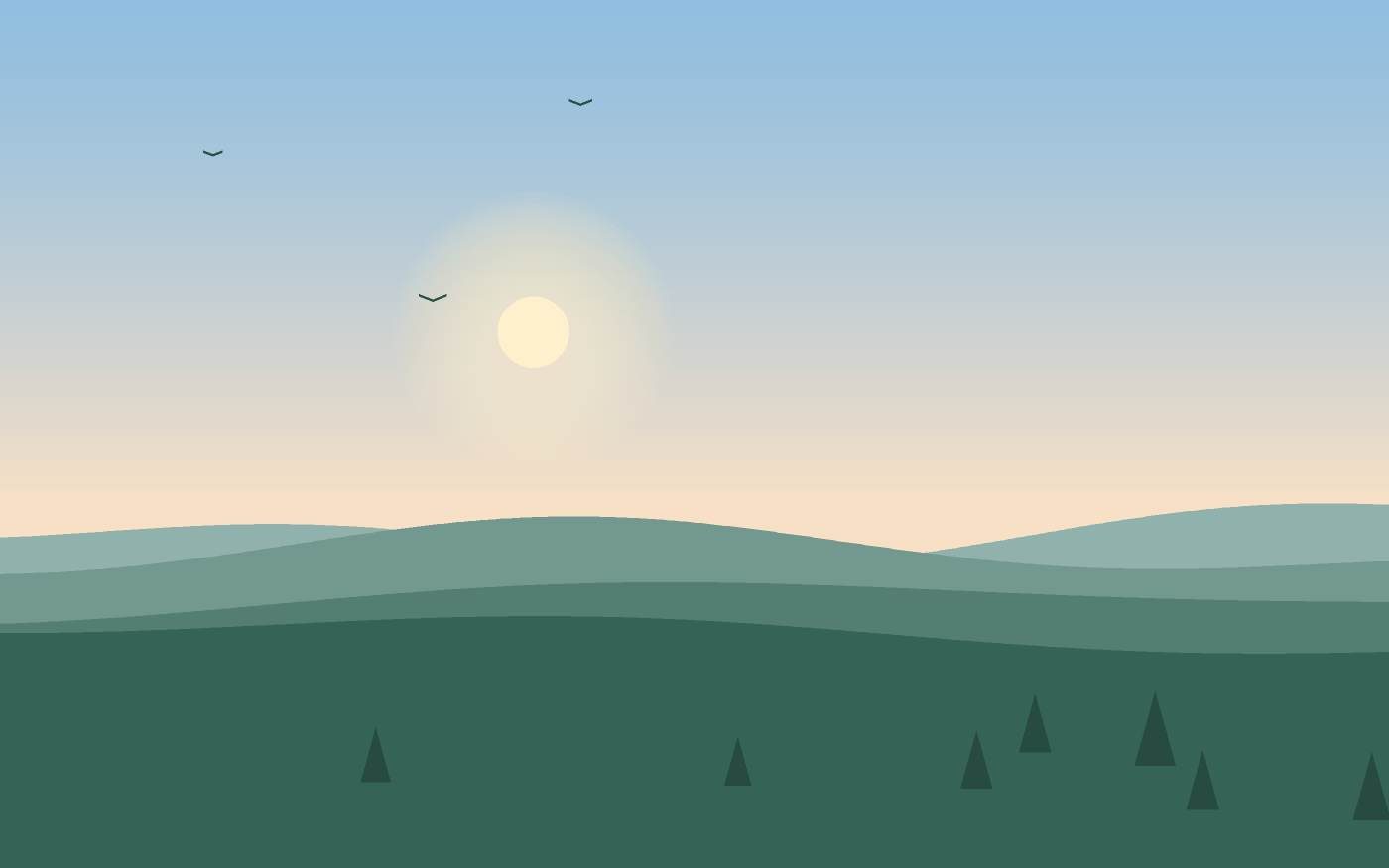 Ilustracja krajobrazu