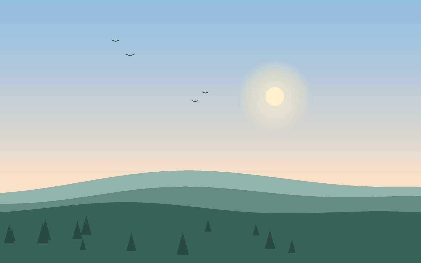 Landskapsillustration