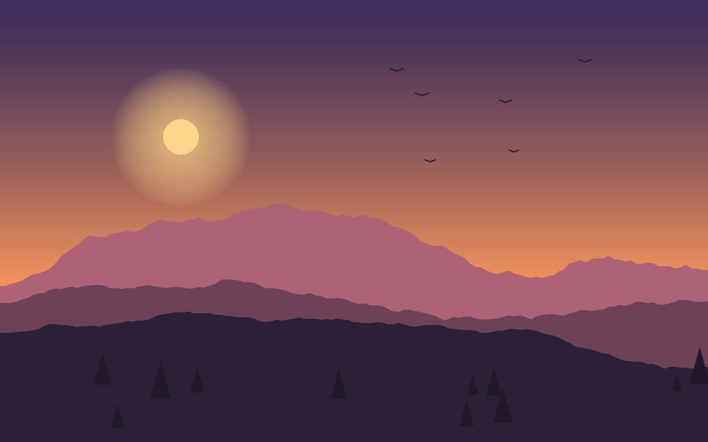 Landskapsillustration