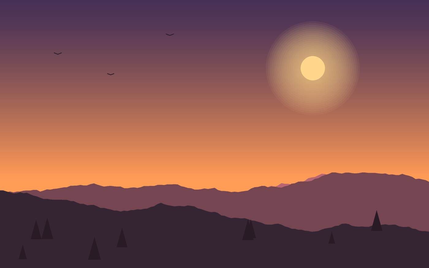 Landskapsillustration