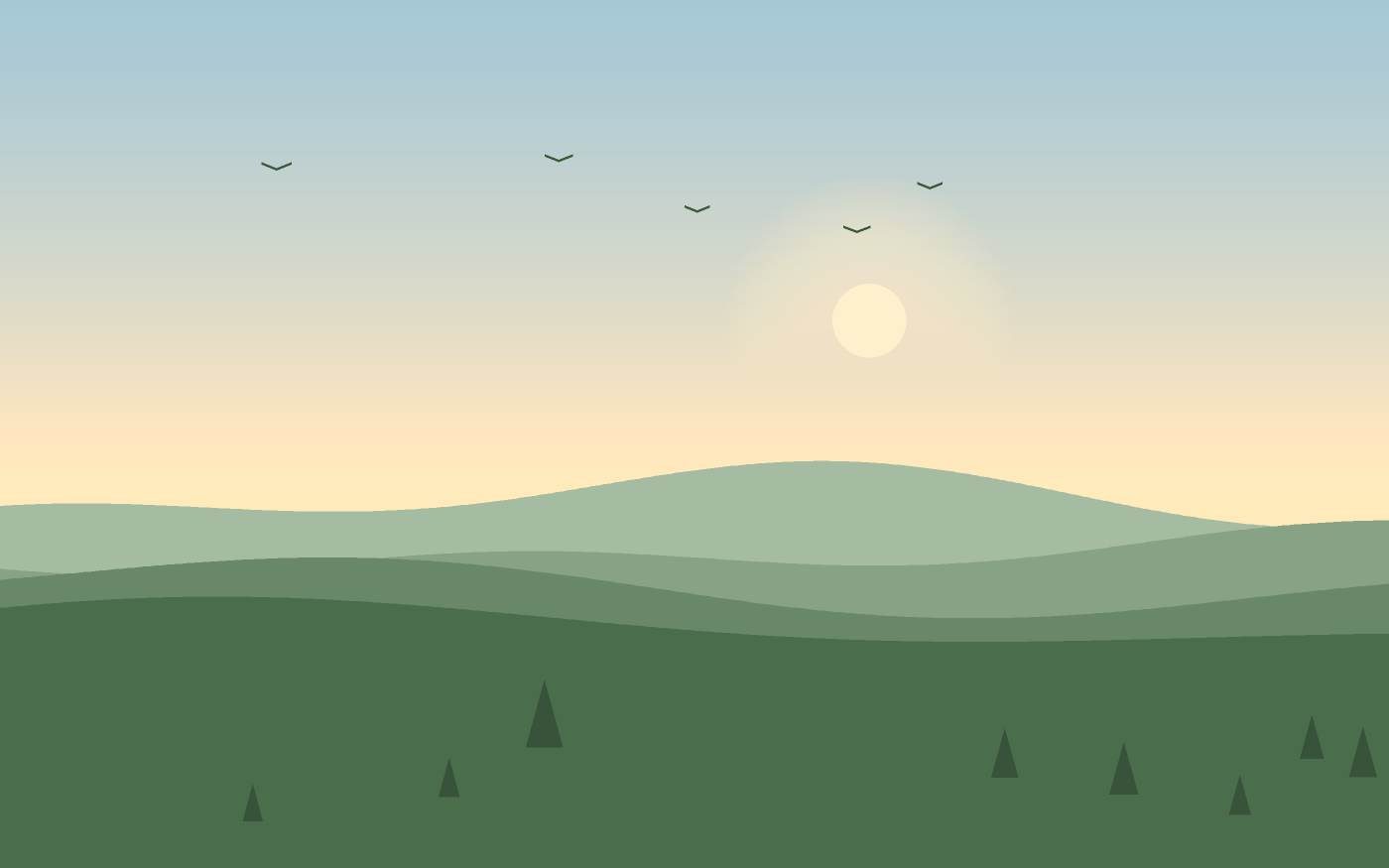 Landscape illustration
